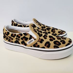 Vans Slip On Skate Shoe Leopard Size 13